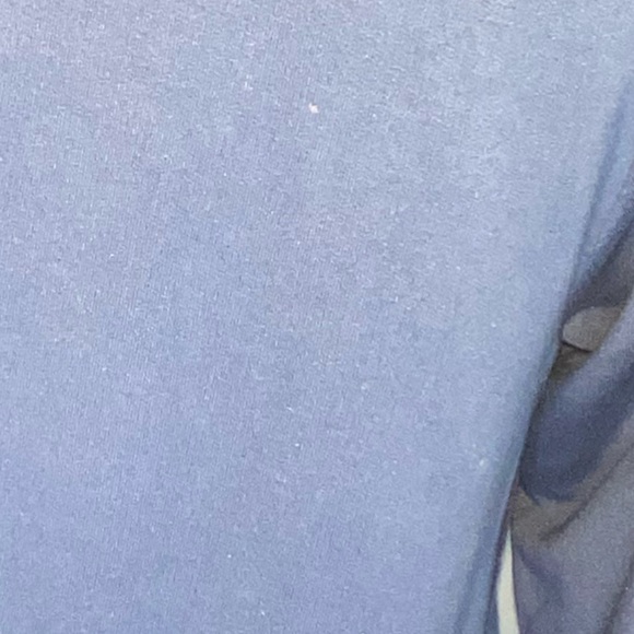 Stateside Softest Fleece Raglan Side Slit Sweatshirt in Club Blue Size XS - Picture 11 of 11